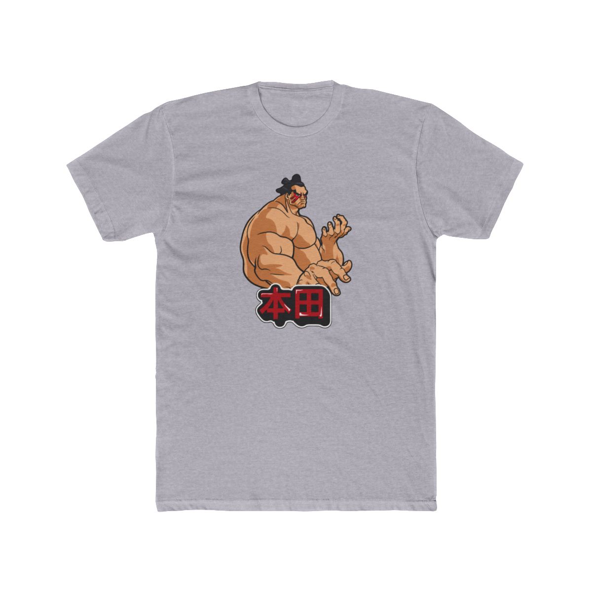 Powerful E. Honda Street Fighter T Shirt - alternate angle 5, merchandise